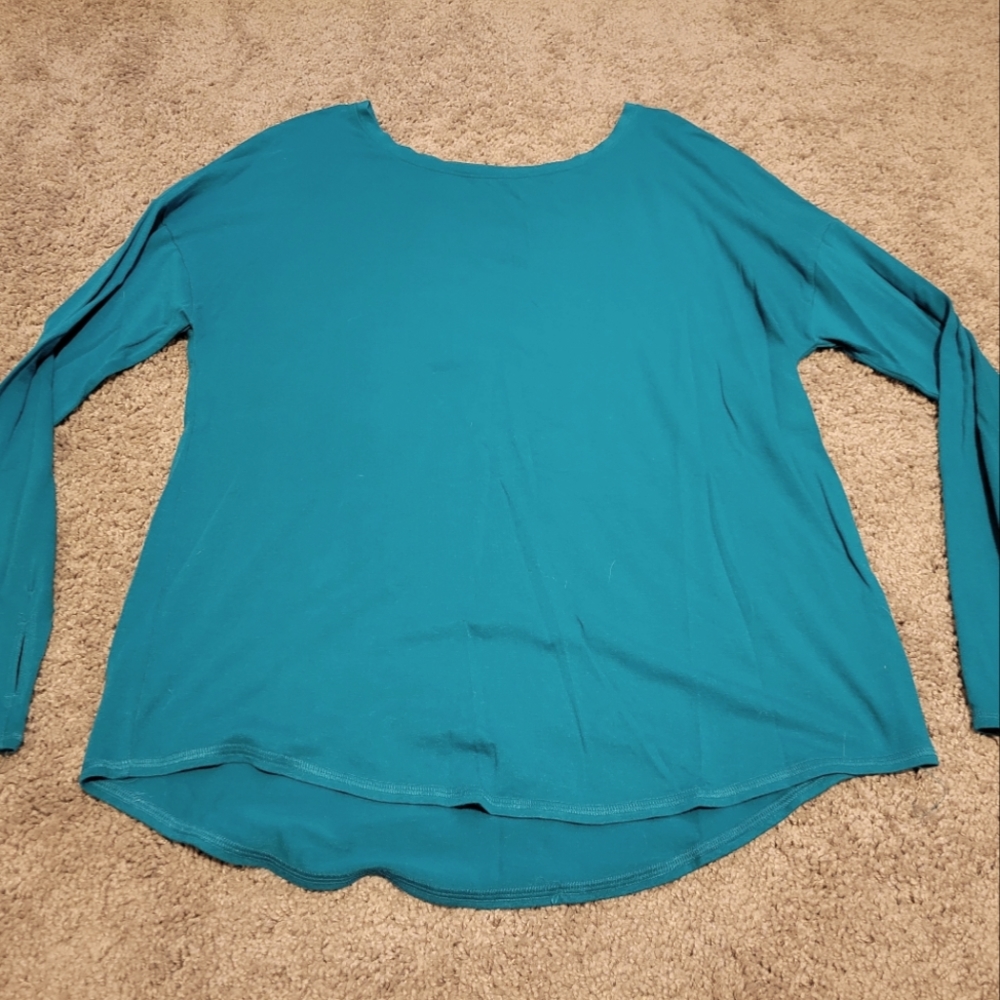 Under Armour Long Sleeve Tee, Teal